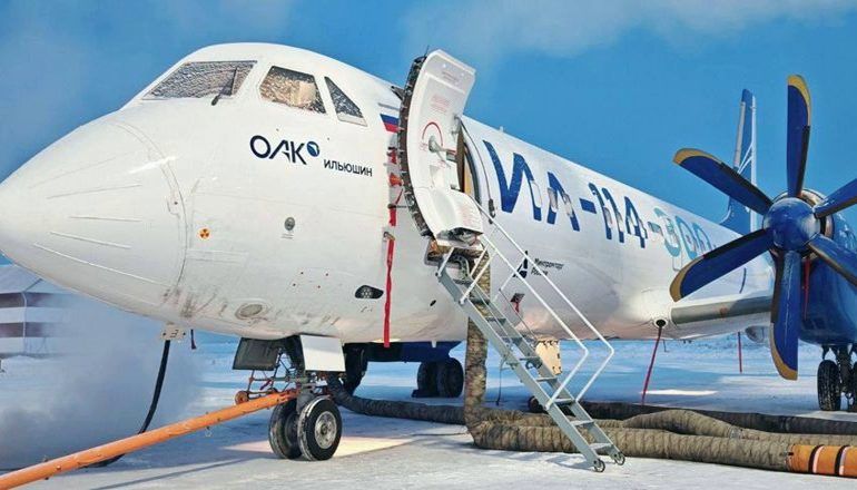 Ил-114-300 проходит дополнительные испытания морозами