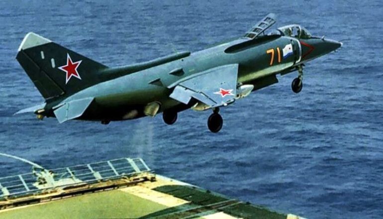 Палубный штурмовик Як-38М: глубоко модернизированный Як-38