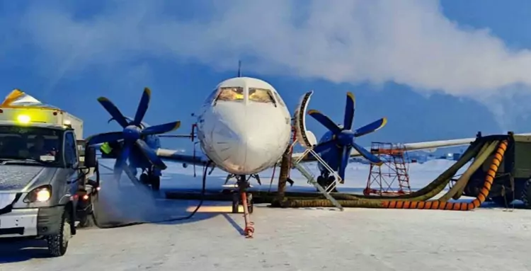 Ил-114-300 проходит дополнительные испытания морозами