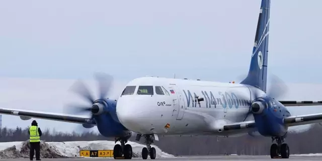 Прилёт Ил-114-300 на испытания в Архангельск Три модели новых лайнеров испытывают на одном аэродроме