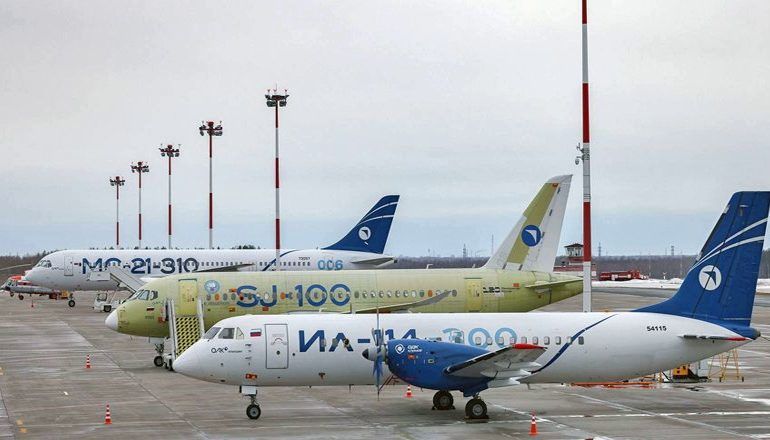 Росавиация: даты сертификации Ил‑114‑300, SJ‑100 и МС‑21-310