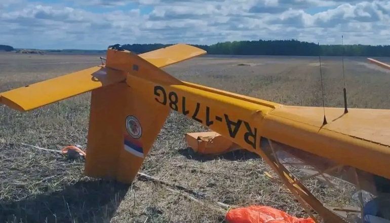 В Омской области разбился самолёт «Аэропракт-22»