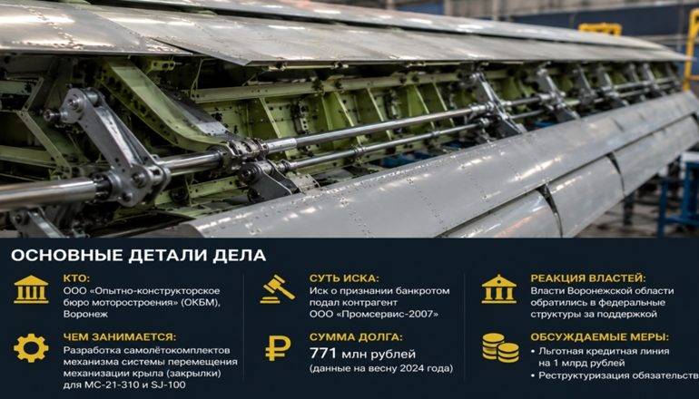 Банкротство ОКБМ: в чём суть и почему это важно для отрасли