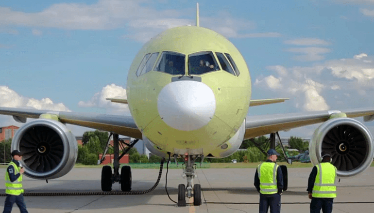 Первый серийный МС-21-310 проходит наземные испытания на ИАЗ
